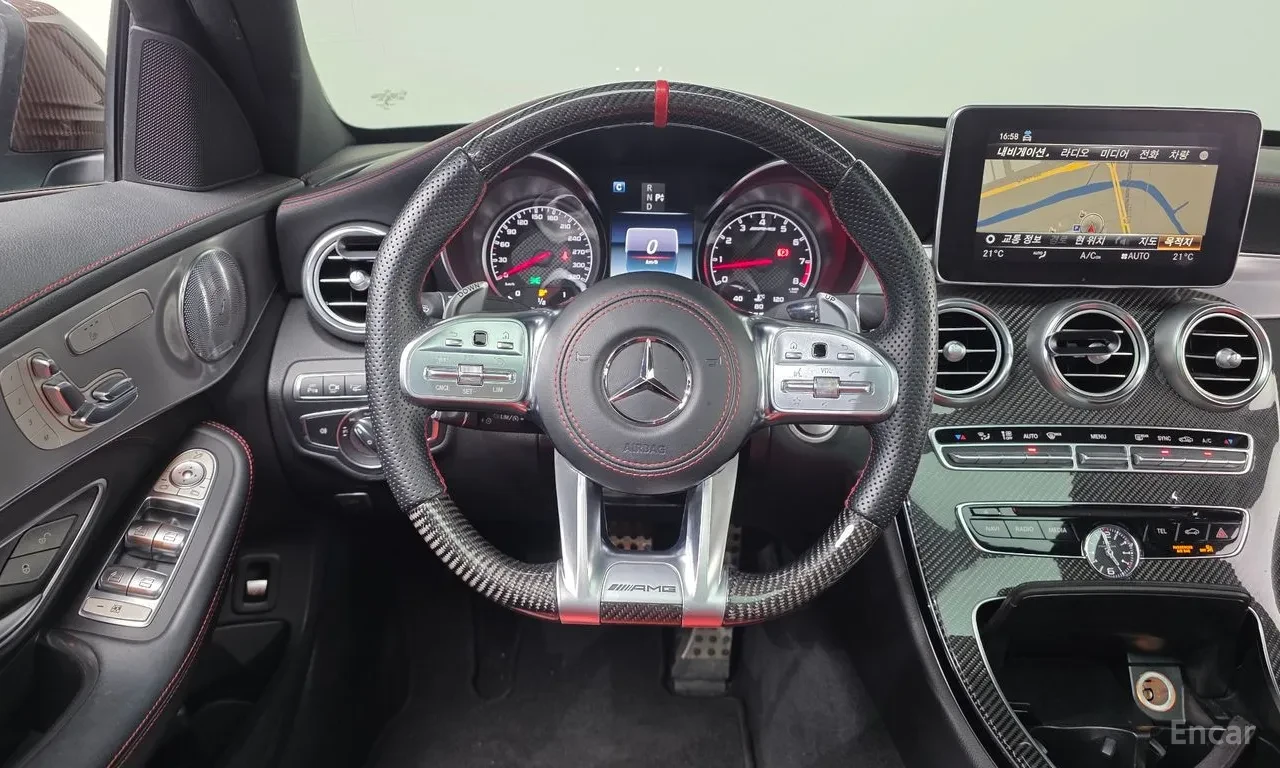 Mercedes-Benz C 63 AMG AMG FULL EXTRAS Уникат !, снимка 7 - Автомобили и джипове - 55799166