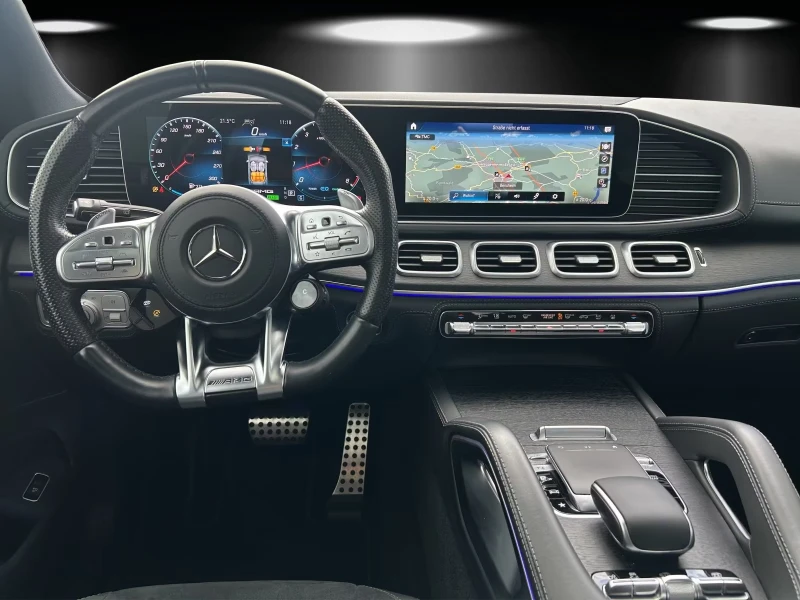 Mercedes-Benz GLE 63 AMG 4MATIC+ /612HP/DISTRO/PANO/BURM/MEMO/CAM/146g, снимка 10 - Автомобили и джипове - 51402627