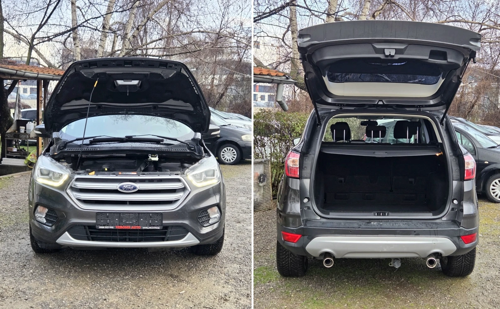Ford Kuga 2.0D 4x4 150hp AUTOMATIC/KEYLESS/NAVI, снимка 14 - Автомобили и джипове - 54169867