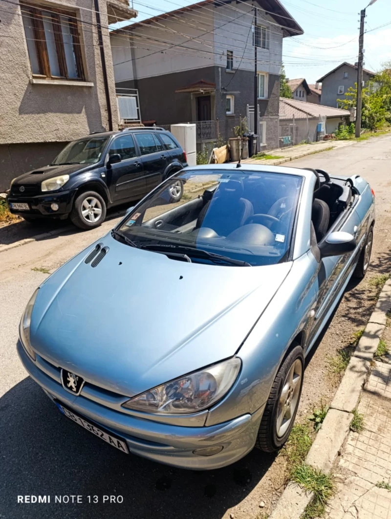 Peugeot 206 CC, снимка 1 - Автомобили и джипове - 48366655