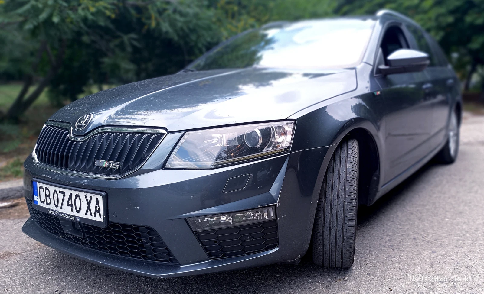 Skoda Octavia 2.0 TDI VRS, снимка 2 - Автомобили и джипове - 55341423