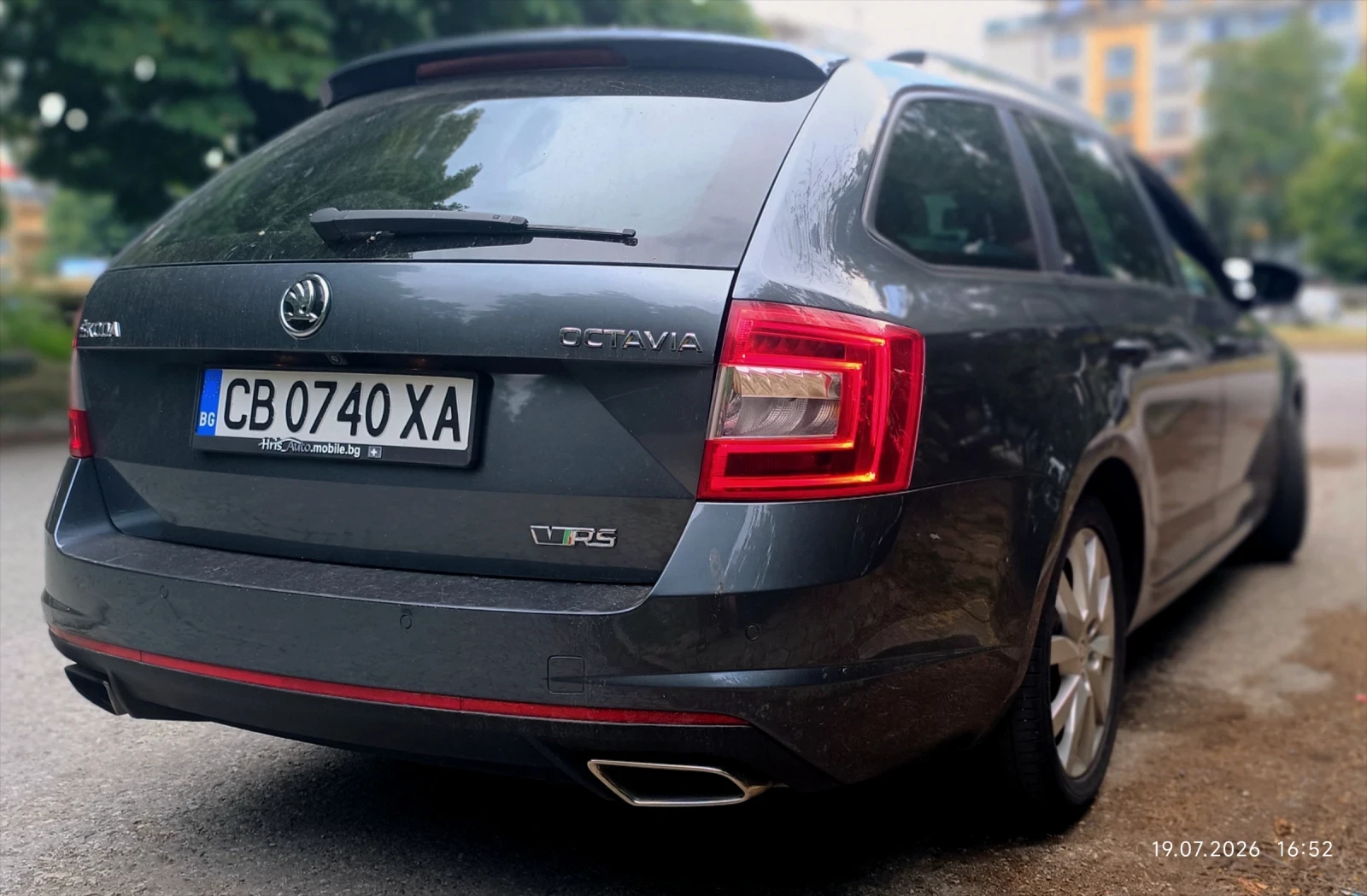 Skoda Octavia 2.0 TDI VRS, снимка 3 - Автомобили и джипове - 55341423