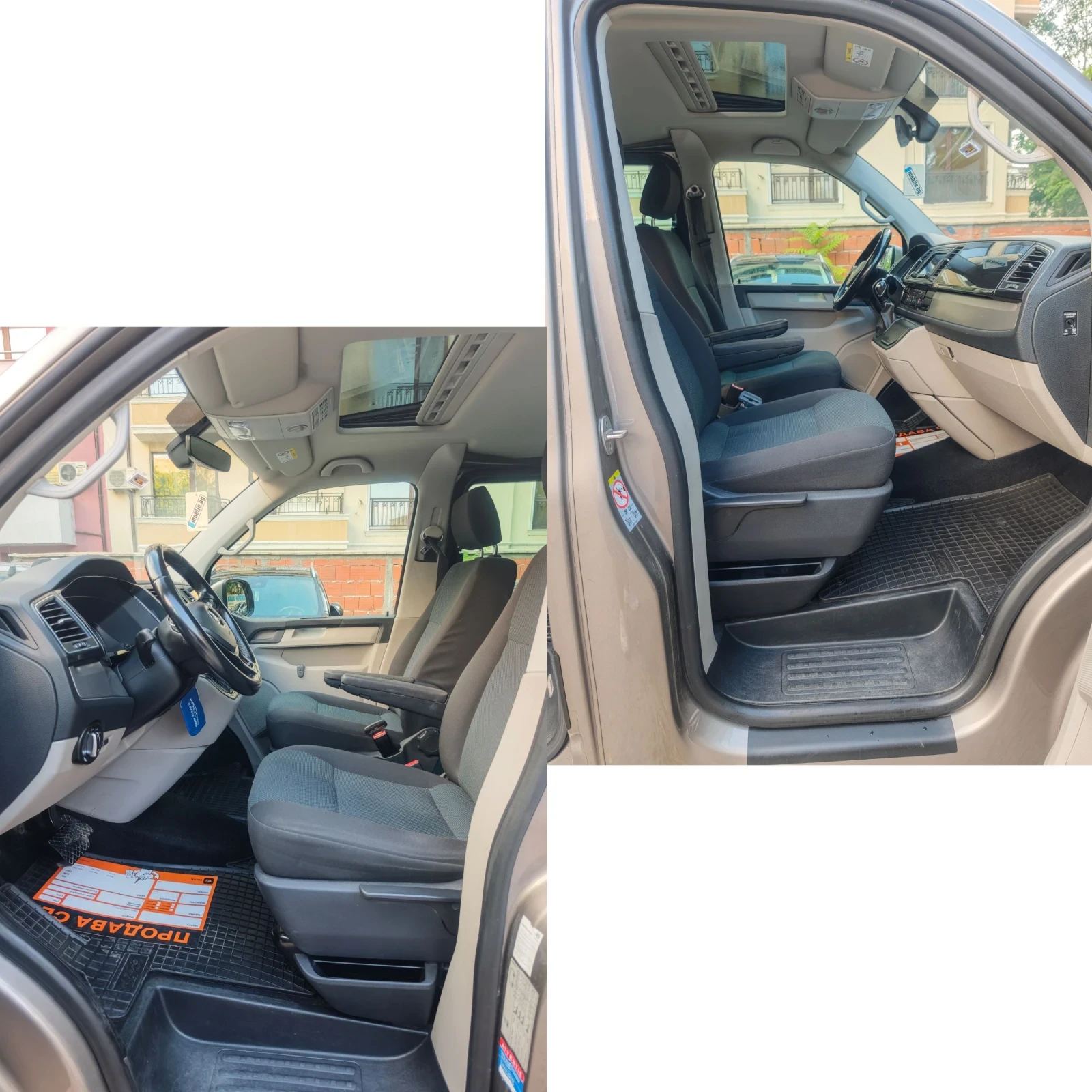 VW Transporter T6, 2.0TDI, АВТОМАТ, ЛЕД, НАВИ, ПОДГРЕВ, ФУЛ!  - изображение 10