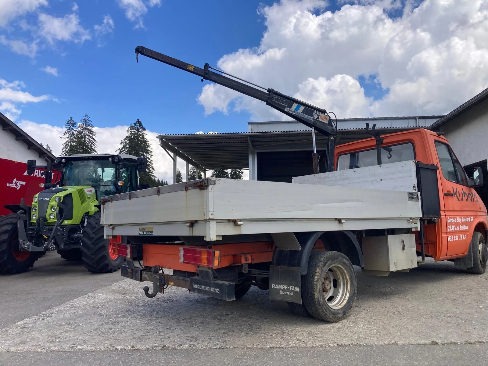 Mercedes-Benz Sprinter 412 Кран, снимка 8 - Бусове и автобуси - 55499774