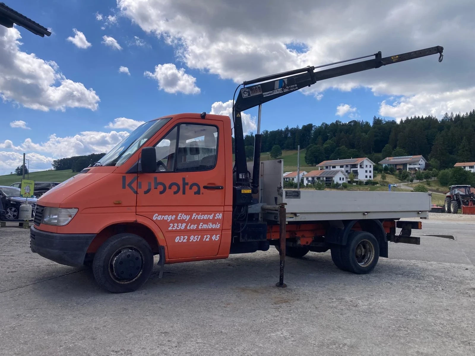 Mercedes-Benz Sprinter 412 Кран, снимка 2 - Бусове и автобуси - 55499774