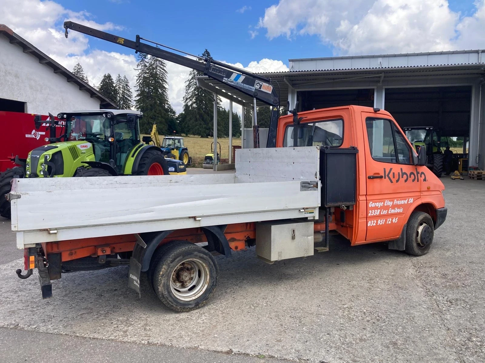 Mercedes-Benz Sprinter 412 Кран, снимка 5 - Бусове и автобуси - 55499774