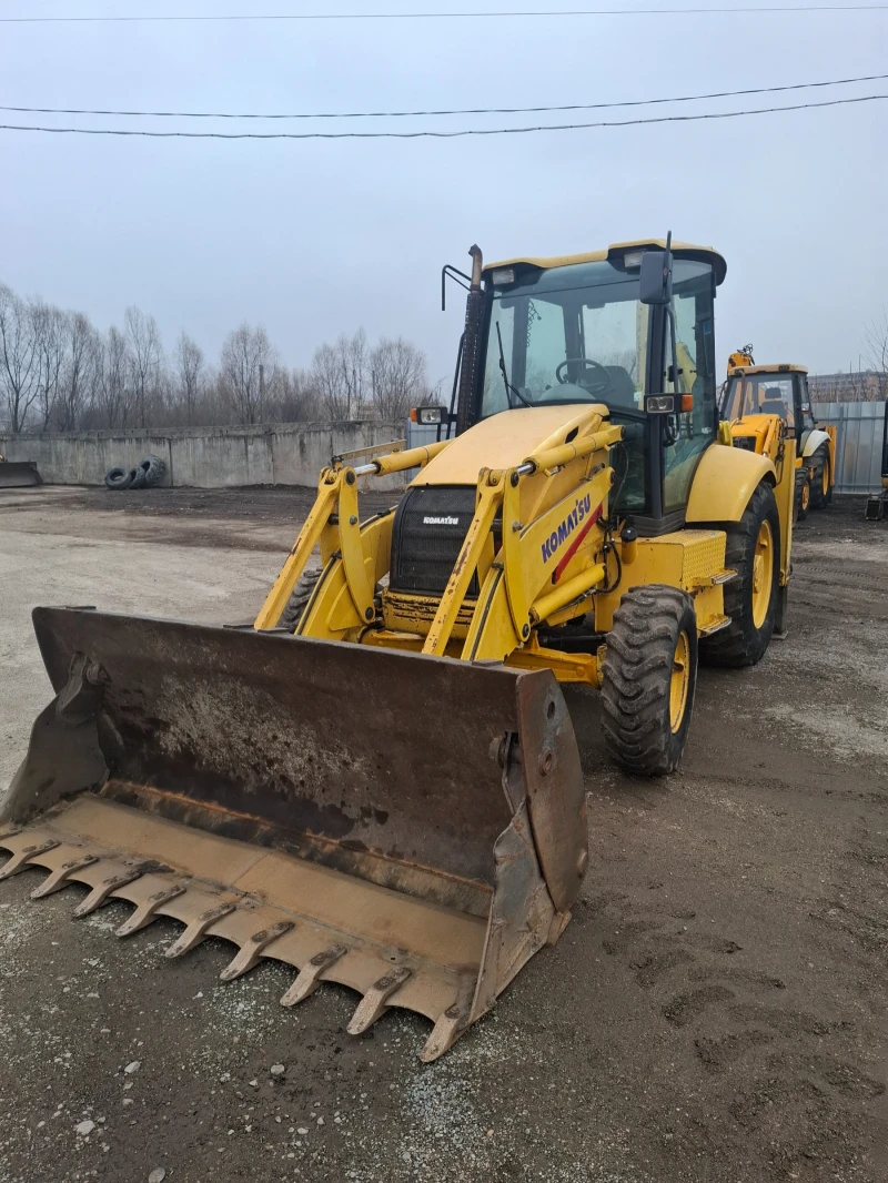 Багер Komatsu 97R, снимка 1 - Индустриална техника - 49351513