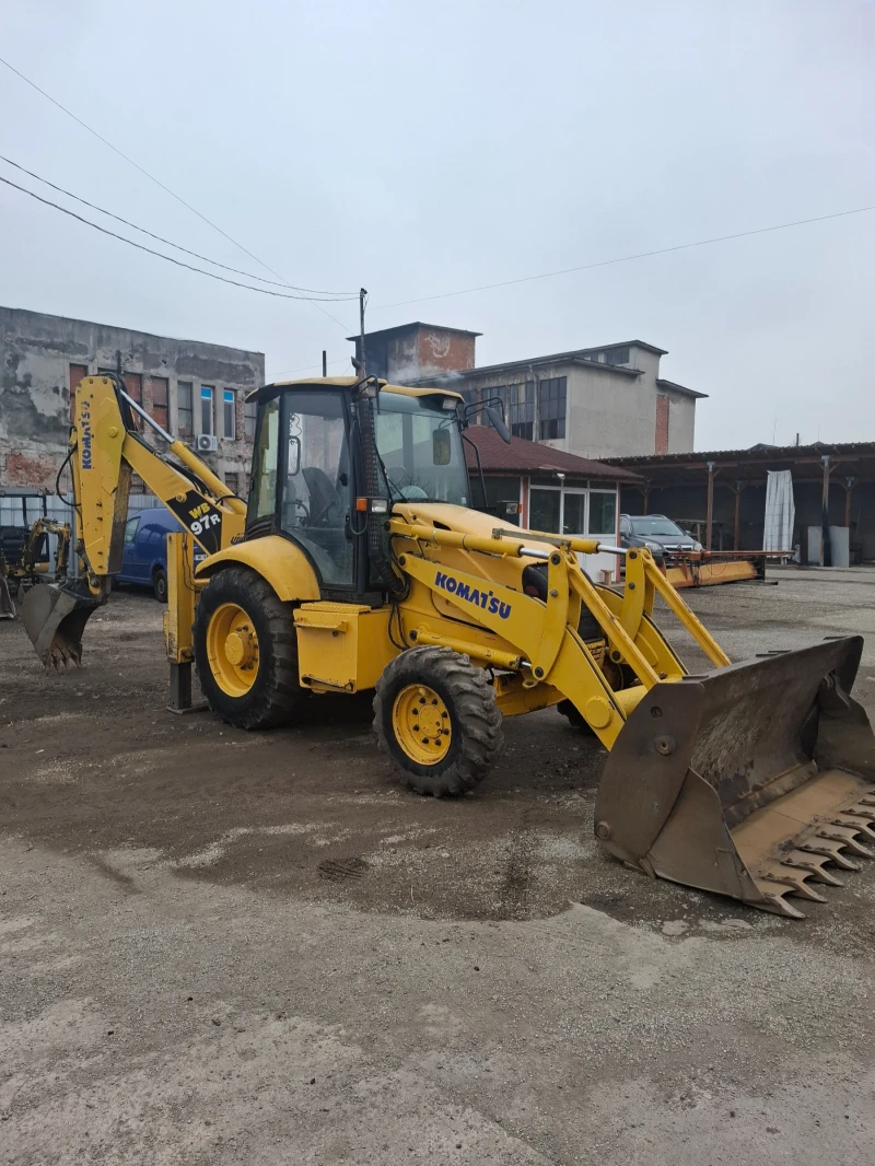 Багер Komatsu 97R, снимка 2 - Индустриална техника - 49351513