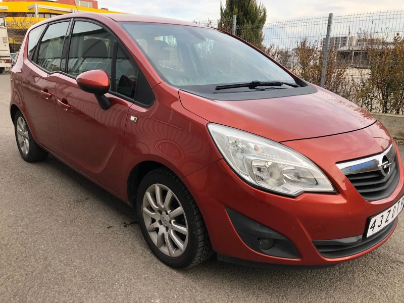 Opel Meriva Нави кожа газ климатроник , снимка 1 - Автомобили и джипове - 48642262