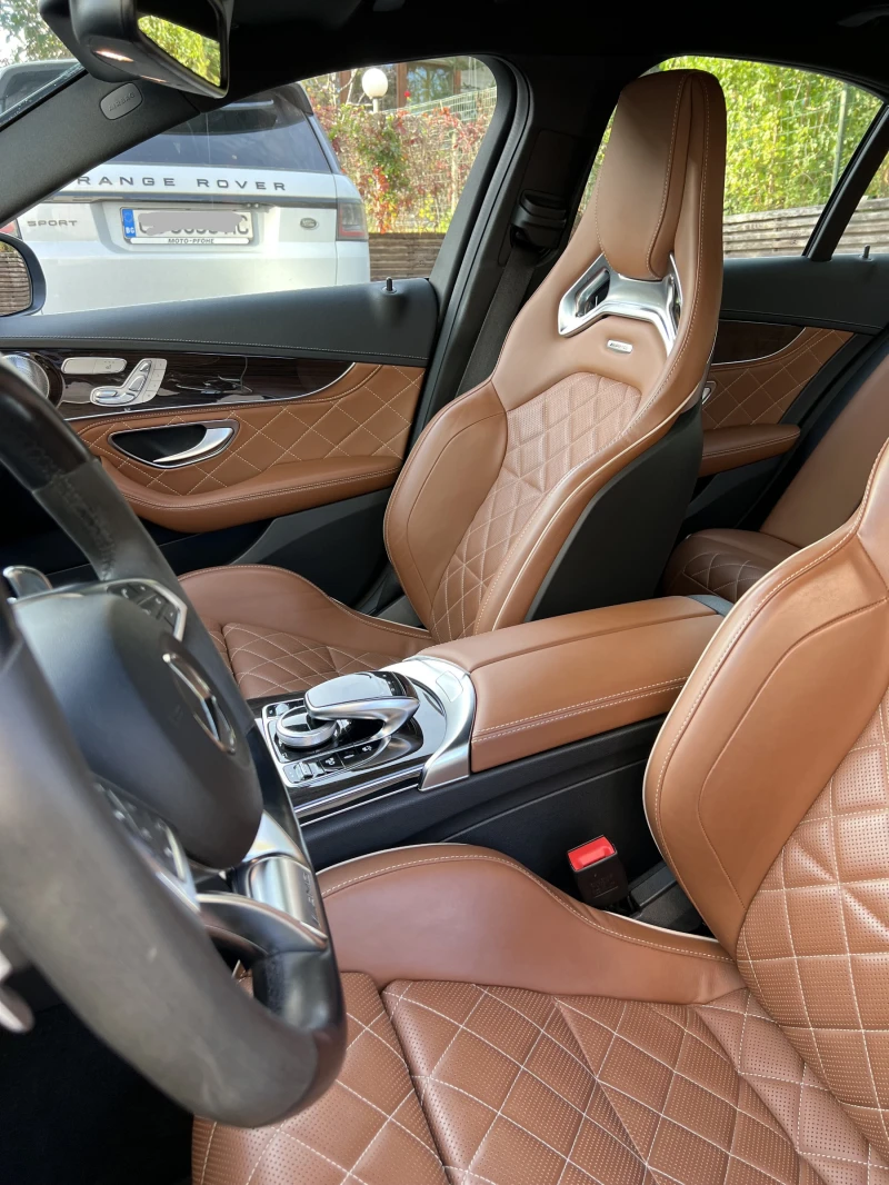 Mercedes-Benz C 63 AMG C63s V8, снимка 11 - Автомобили и джипове - 53581772