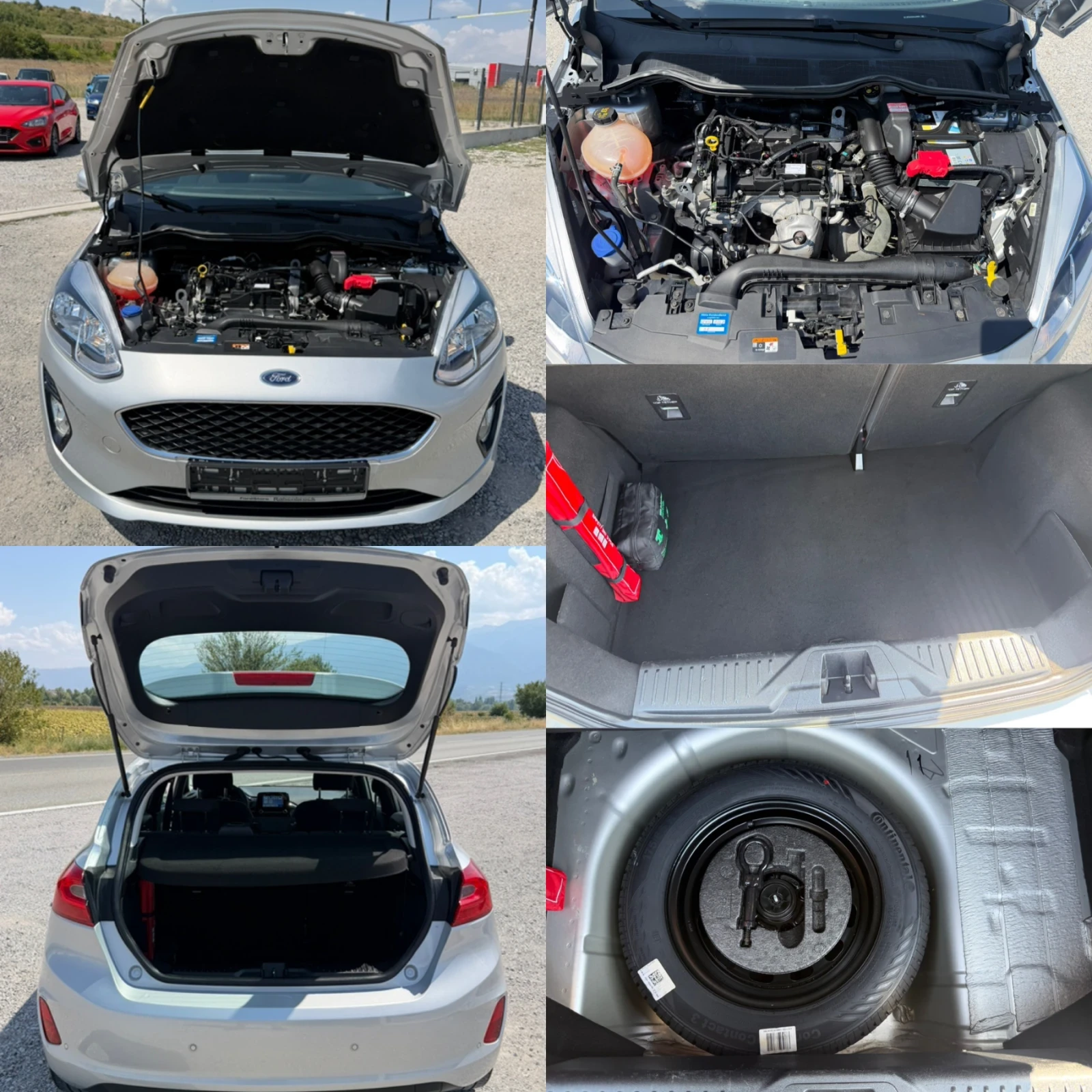 Ford Fiesta 1.1i LANE ASSIST CARPLAY SERVICE BOOK E6 TUV COC, снимка 17 - Автомобили и джипове - 55829815