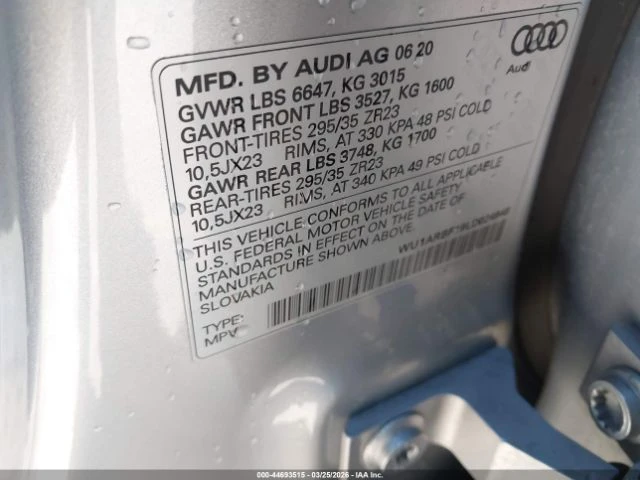 Audi RSQ8 QUATTRO| MATRIX| DISTRONIC| HUD| BANG&OLUFSEN| 360, снимка 10 - Автомобили и джипове - 55035105