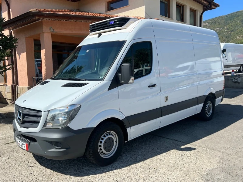 Mercedes-Benz Sprinter 313 Хладилен , Carrier , Клима , NAVI , Всички екстри, снимка 2 - Бусове и автобуси - 42427099