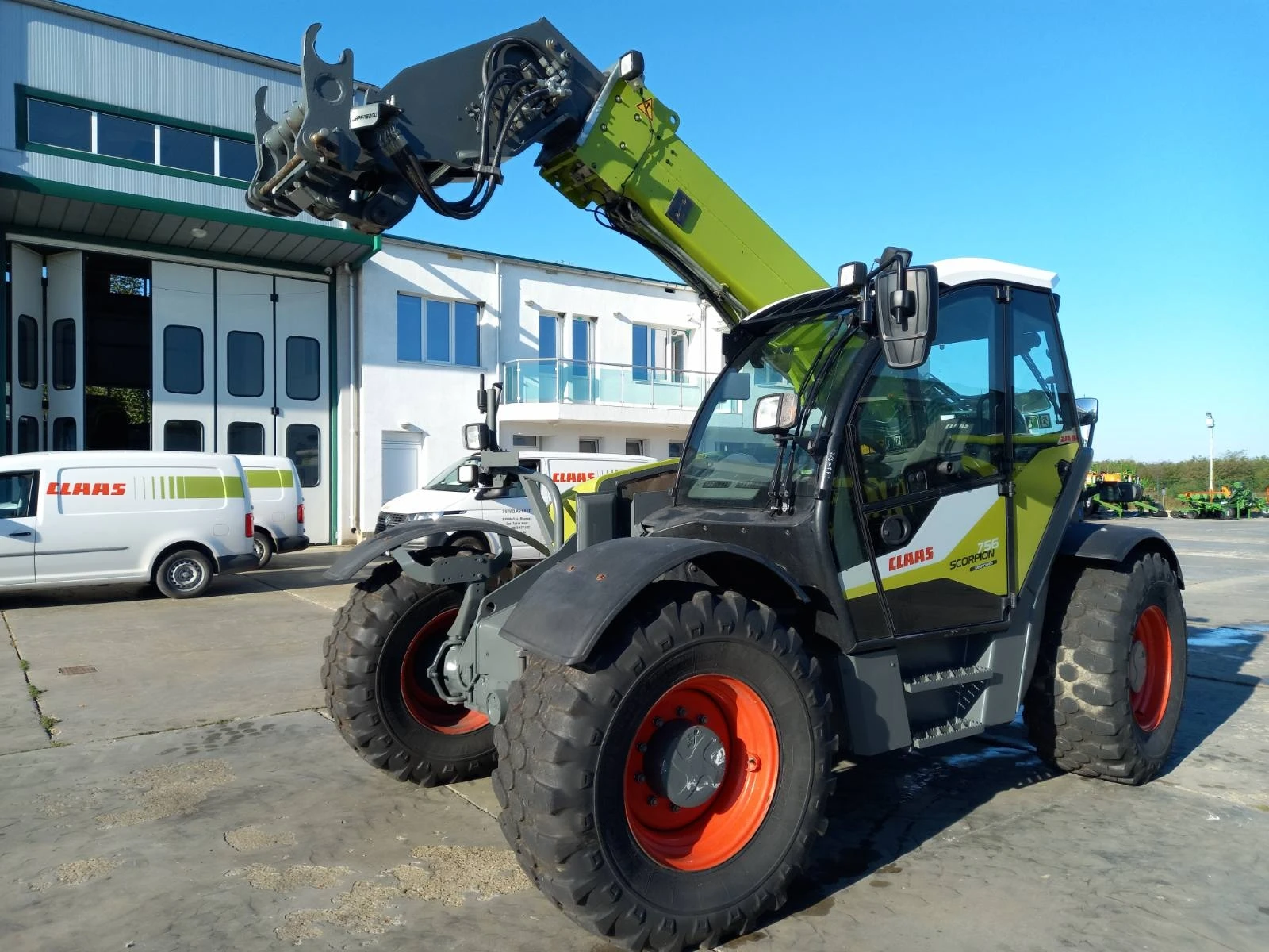 Телескопичен товарач Claas Scorpion 756 VP - изображение 10