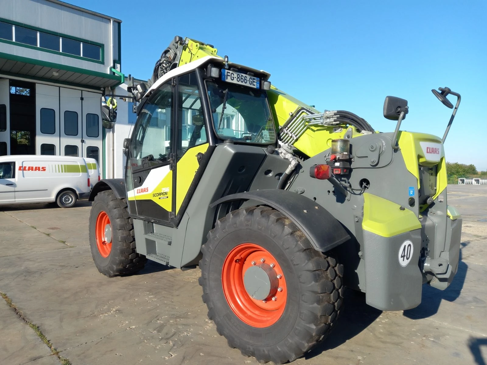 Телескопичен товарач Claas Scorpion 756 VP - изображение 5