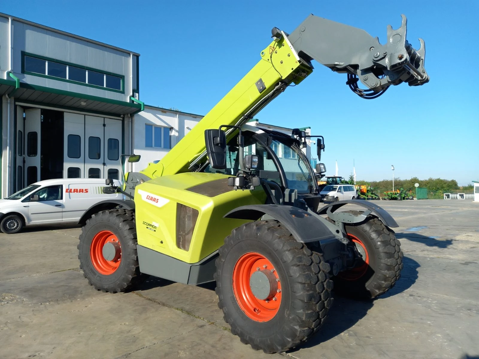 Телескопичен товарач Claas Scorpion 756 VP - изображение 8