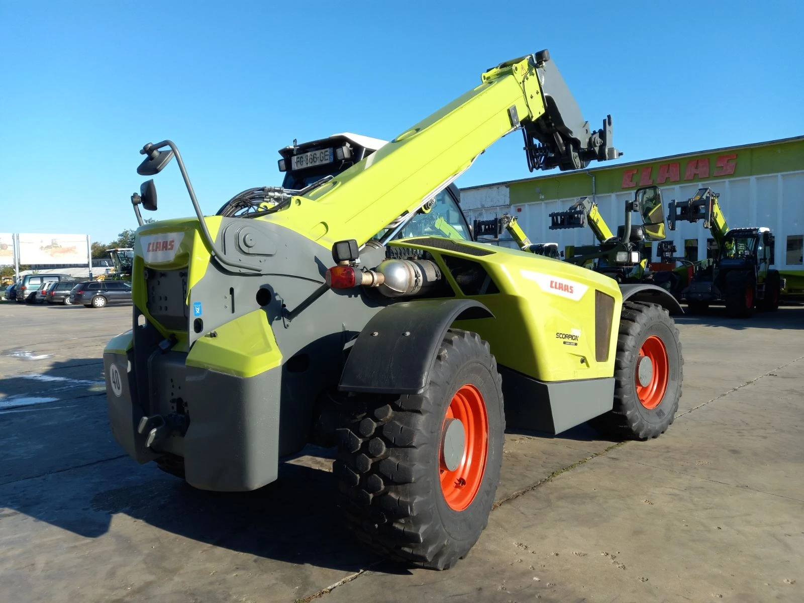 Телескопичен товарач Claas Scorpion 756 VP - изображение 9