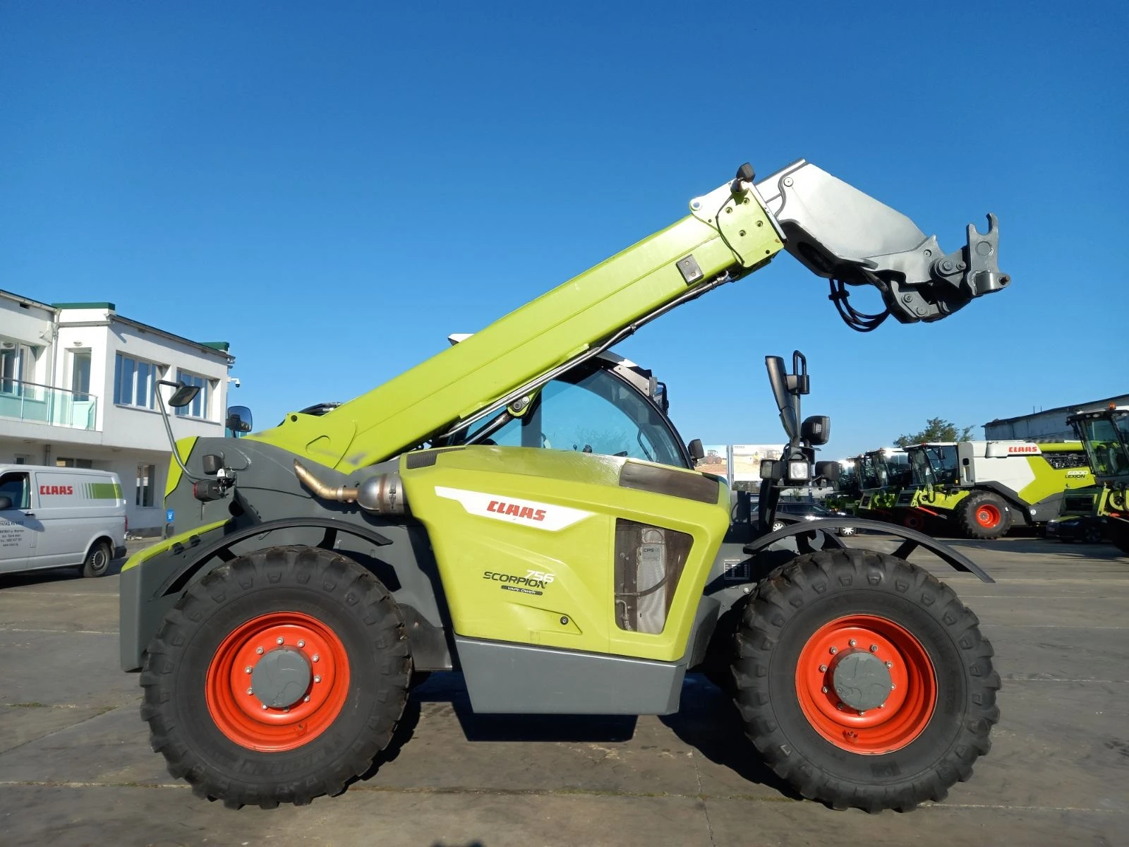 Телескопичен товарач Claas Scorpion 756 VP - изображение 6