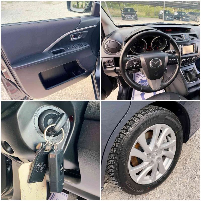 Mazda 5 1.6HDi ИТАЛИЯ 7 места, снимка 13 - Автомобили и джипове - 46860174