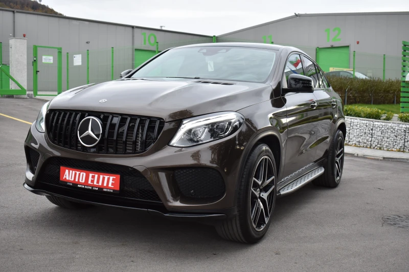 Mercedes-Benz GLE 350 COUPE= AMG PREMIUM-4MATIC= 9Gtronic= BLACK EDITION, снимка 1 - Автомобили и джипове - 48074455