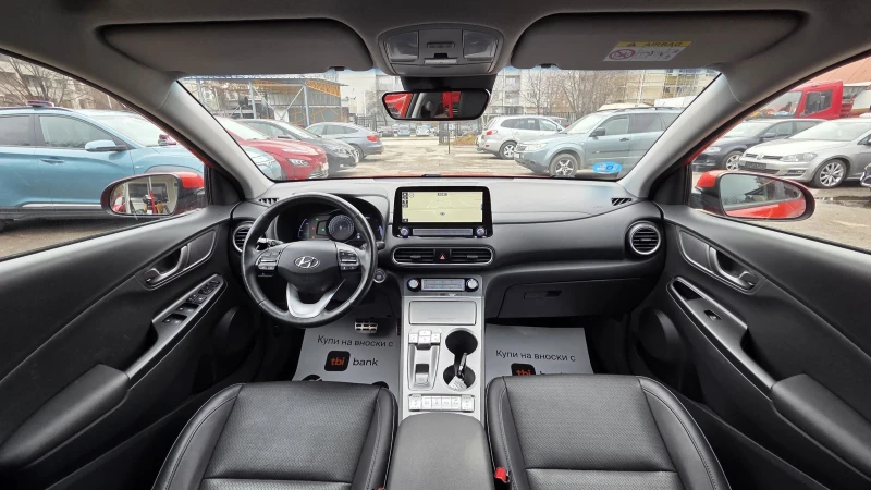 Hyundai Kona 64KWh/Blue Link/ВГаранция/СЕРВИЗНА КНИЖКА, снимка 12 - Автомобили и джипове - 52711730