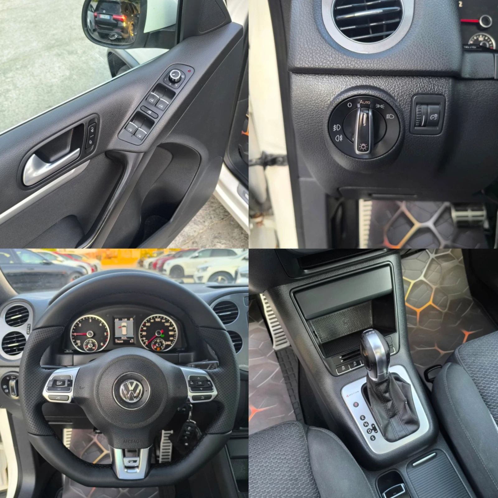 VW Tiguan 2.0TDI DSG R-LINE GERMANY ПАНОРАМА, снимка 12 - Автомобили и джипове - 55710672