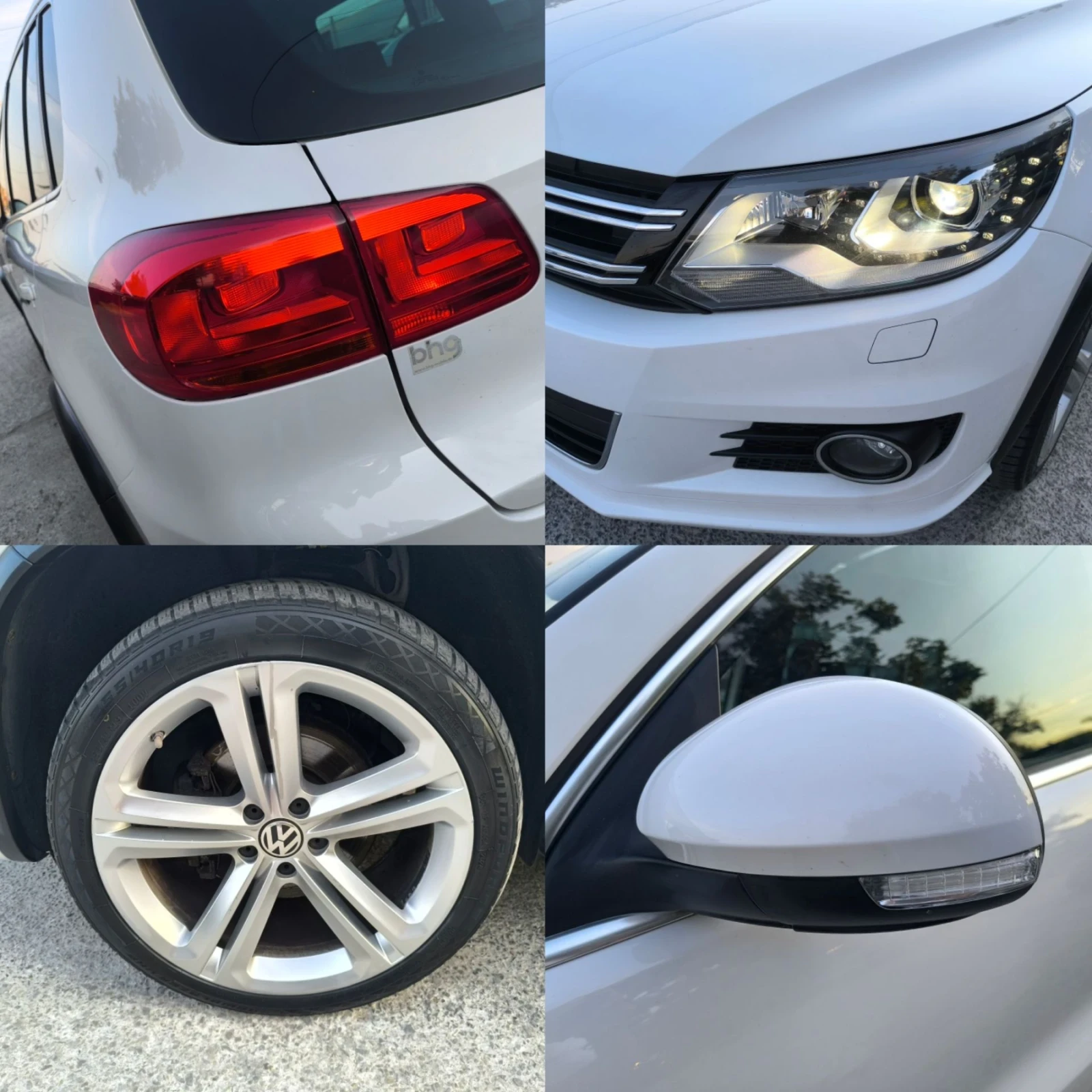 VW Tiguan 2.0TDI DSG R-LINE GERMANY ПАНОРАМА, снимка 14 - Автомобили и джипове - 55710672