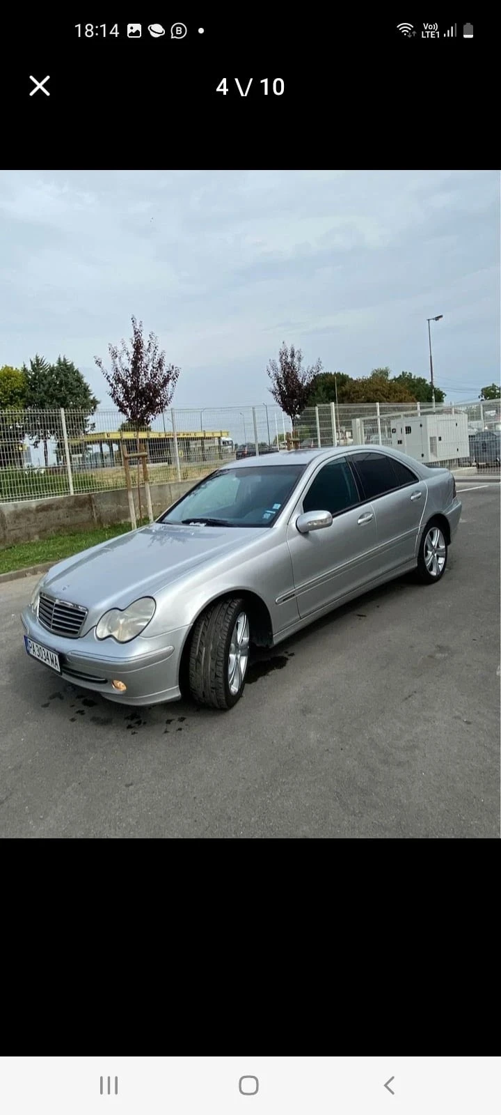 Mercedes-Benz C 180, снимка 3 - Автомобили и джипове - 47443788