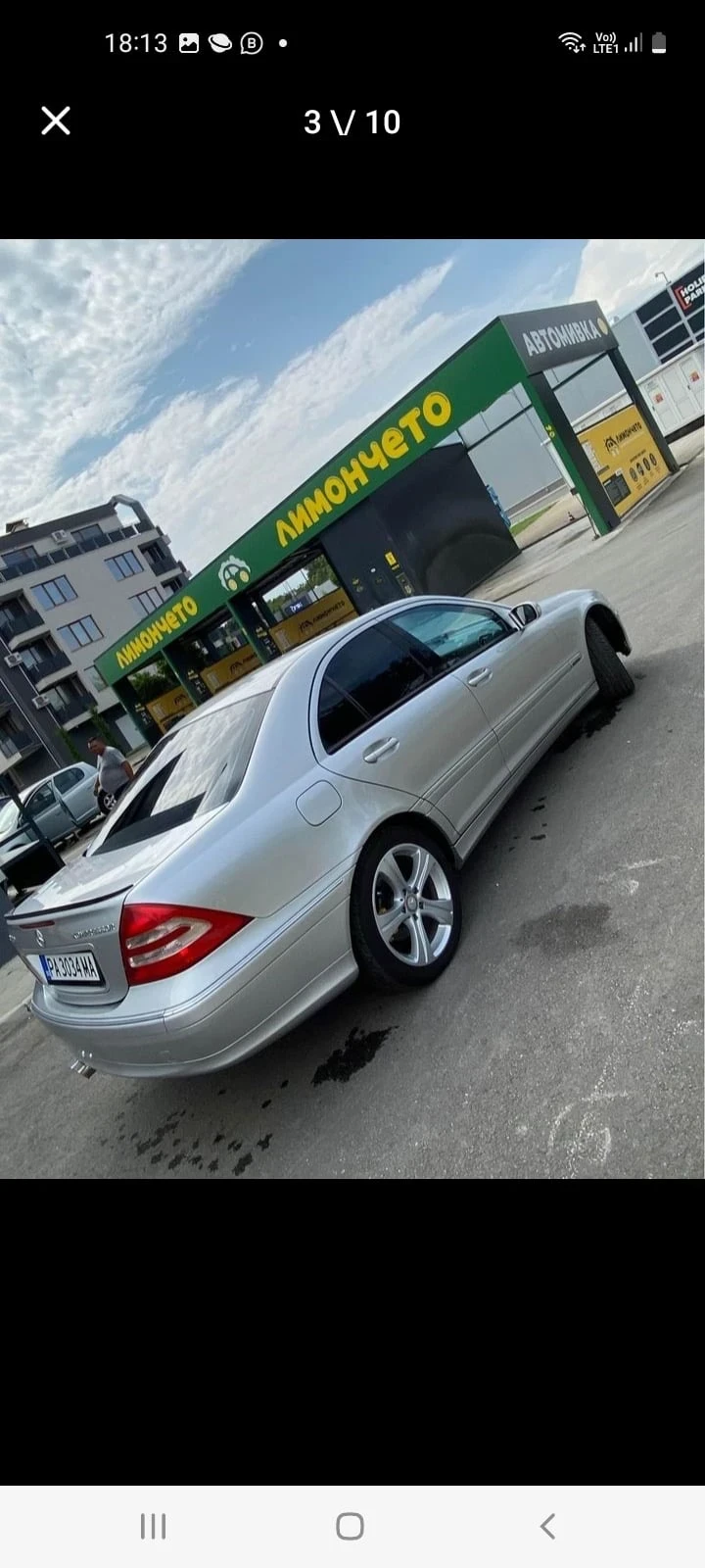 Mercedes-Benz C 180, снимка 2 - Автомобили и джипове - 47443788