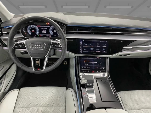 Audi A8 60 TFSIe Quattro = S-line = Гаранция, снимка 5 - Автомобили и джипове - 56182350