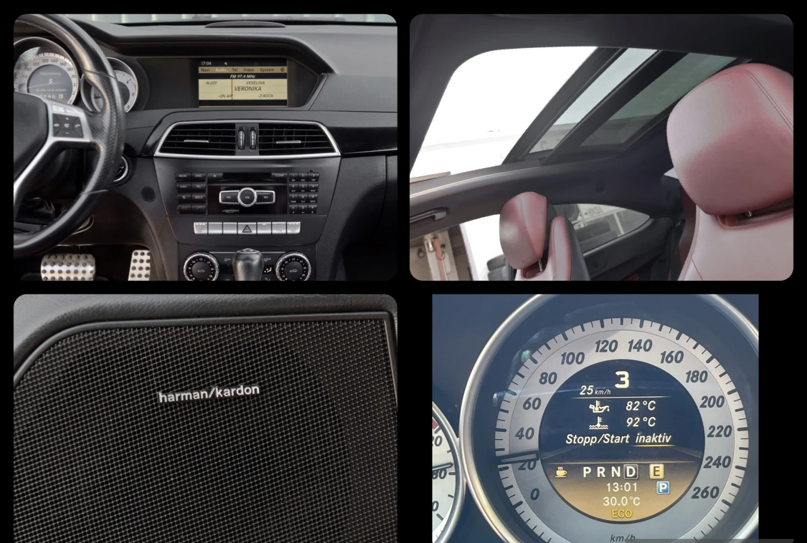 Mercedes-Benz C 220 CDI-AMG-ПАНОРАМА-ПОДГРЕВ-7G-FACELIFT-EXCLUSIVE-TOP - изображение 6