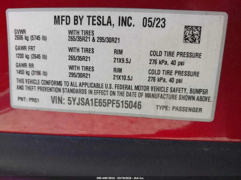 Tesla Model S Plaid AWD, снимка 9 - Автомобили и джипове - 54241018