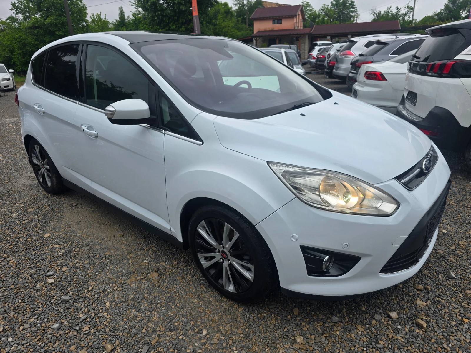 Ford C-max 1.6TDCI-ST-LINE-ПАНОРАМА-НАВИГАЦИЯ-KEYLESS-GO, снимка 7 - Автомобили и джипове - 54641016