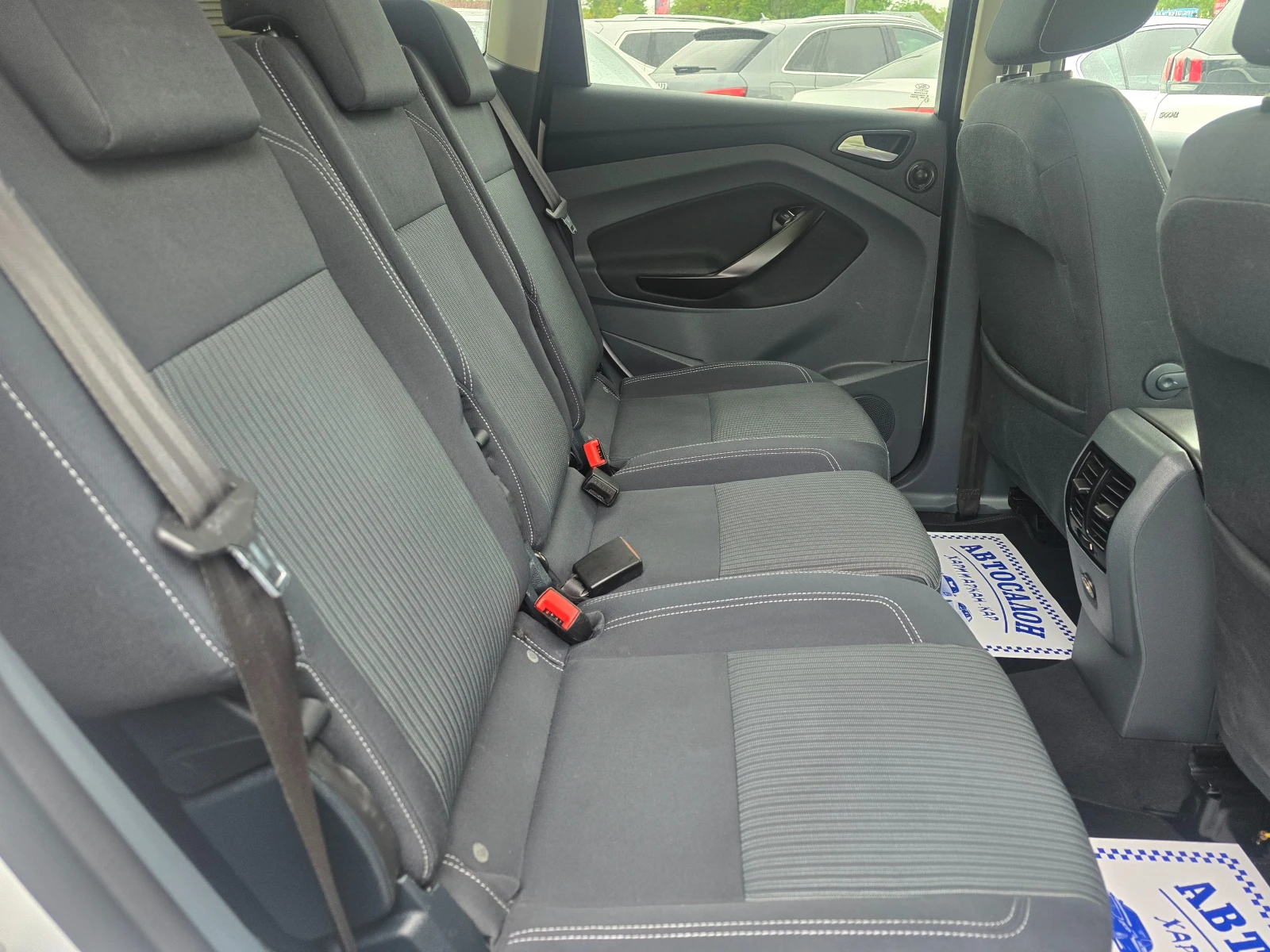 Ford C-max 1.6TDCI-ST-LINE-ПАНОРАМА-НАВИГАЦИЯ-KEYLESS-GO, снимка 13 - Автомобили и джипове - 54641016