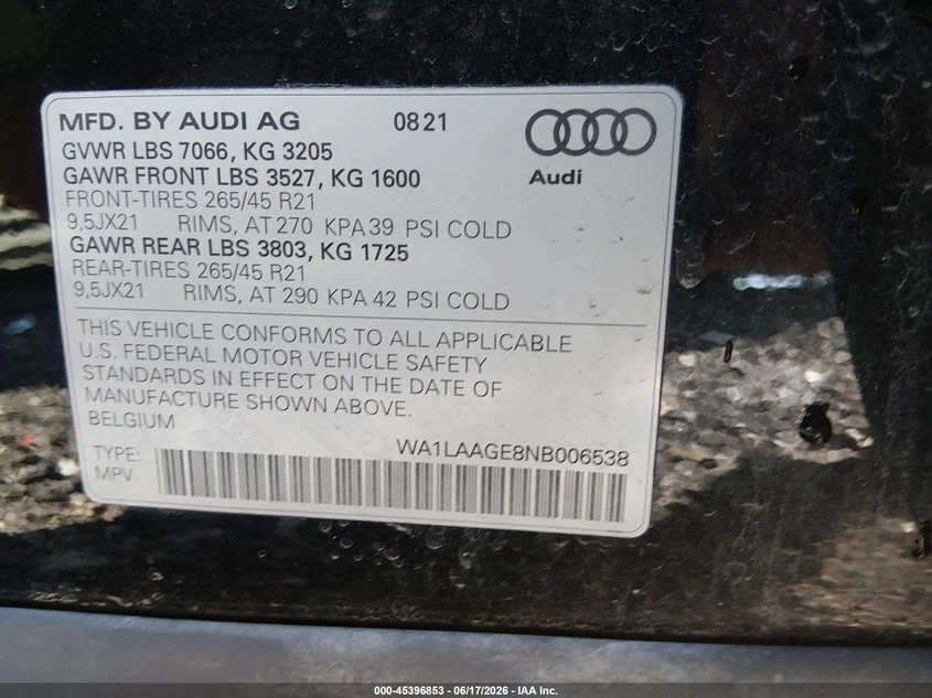 Audi E-Tron Premium Plus Quattro, снимка 9 - Автомобили и джипове - 55004150