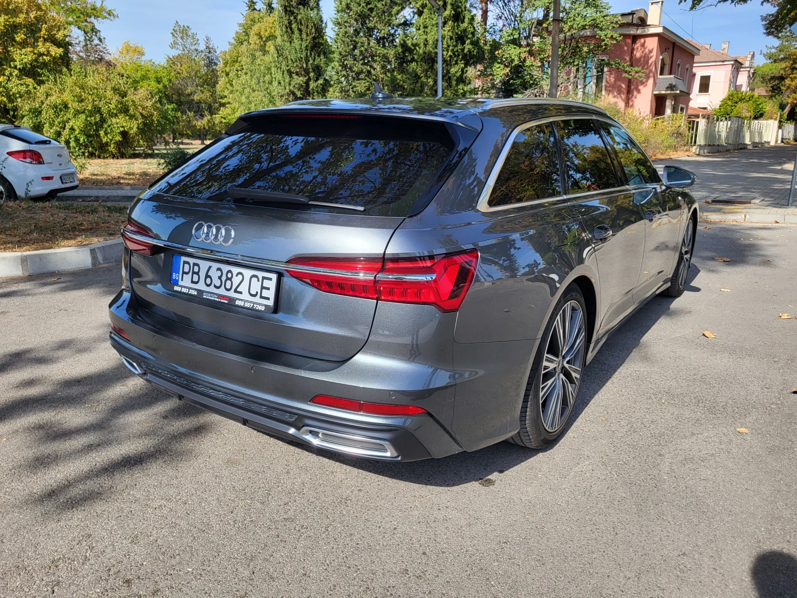 Audi A6 40TDI, S-line, Matrix, снимка 5 - Автомобили и джипове - 56427206