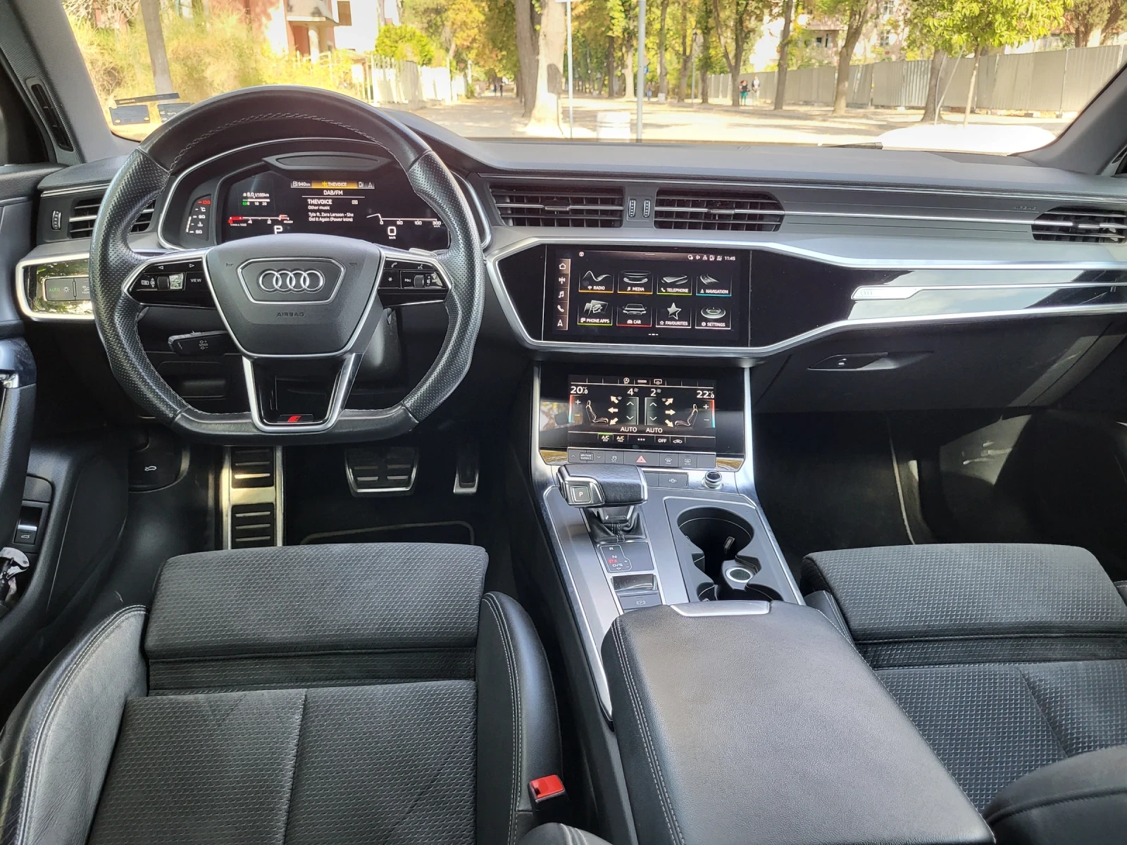 Audi A6 40TDI, S-line, Matrix, снимка 11 - Автомобили и джипове - 56427206