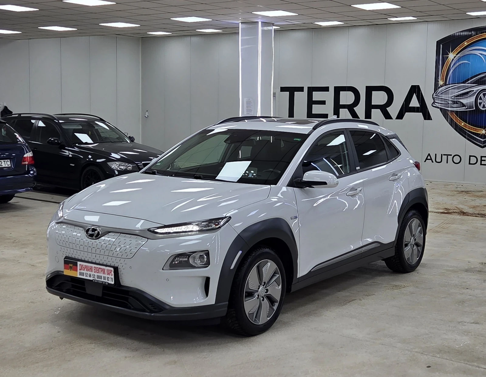 Hyundai Kona 64KWh/В ГАРАНЦИЯ/SOH100%/Blue Link, снимка 6 - Автомобили и джипове - 53941944