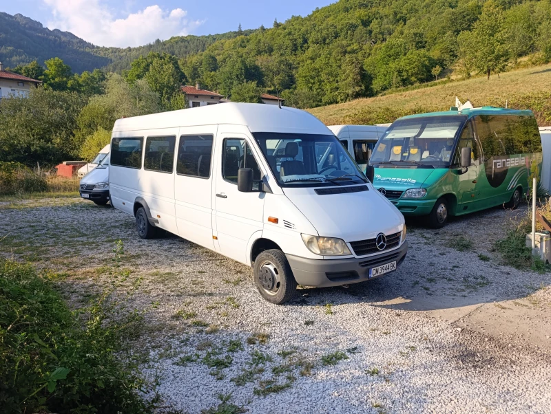Mercedes-Benz Sprinter 413 24+ 1, КЛИМА, ПЕЧКА, АВТОМ.ВРАТА, , снимка 9 - Бусове и автобуси - 51468885