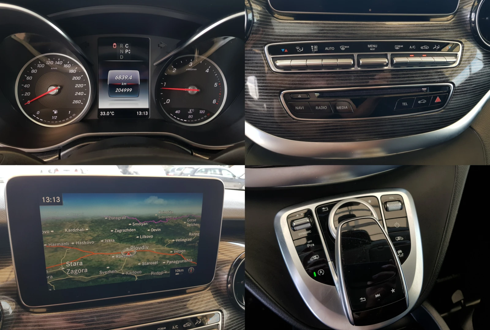 Mercedes-Benz V 220 D 4matic OM654 EXTRALONG PREMIUM FACELIFT EURO 6D , снимка 12 - Бусове и автобуси - 55121272