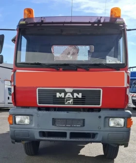 Man 14.224 Самосвал с кран и дистанционно, снимка 4