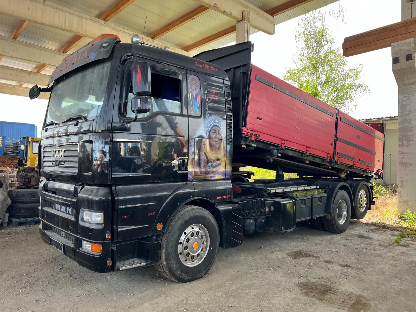 Man Tga 26.410, Нов Мотор, ВНОС, , , , снимка 13 - Камиони - 55874169