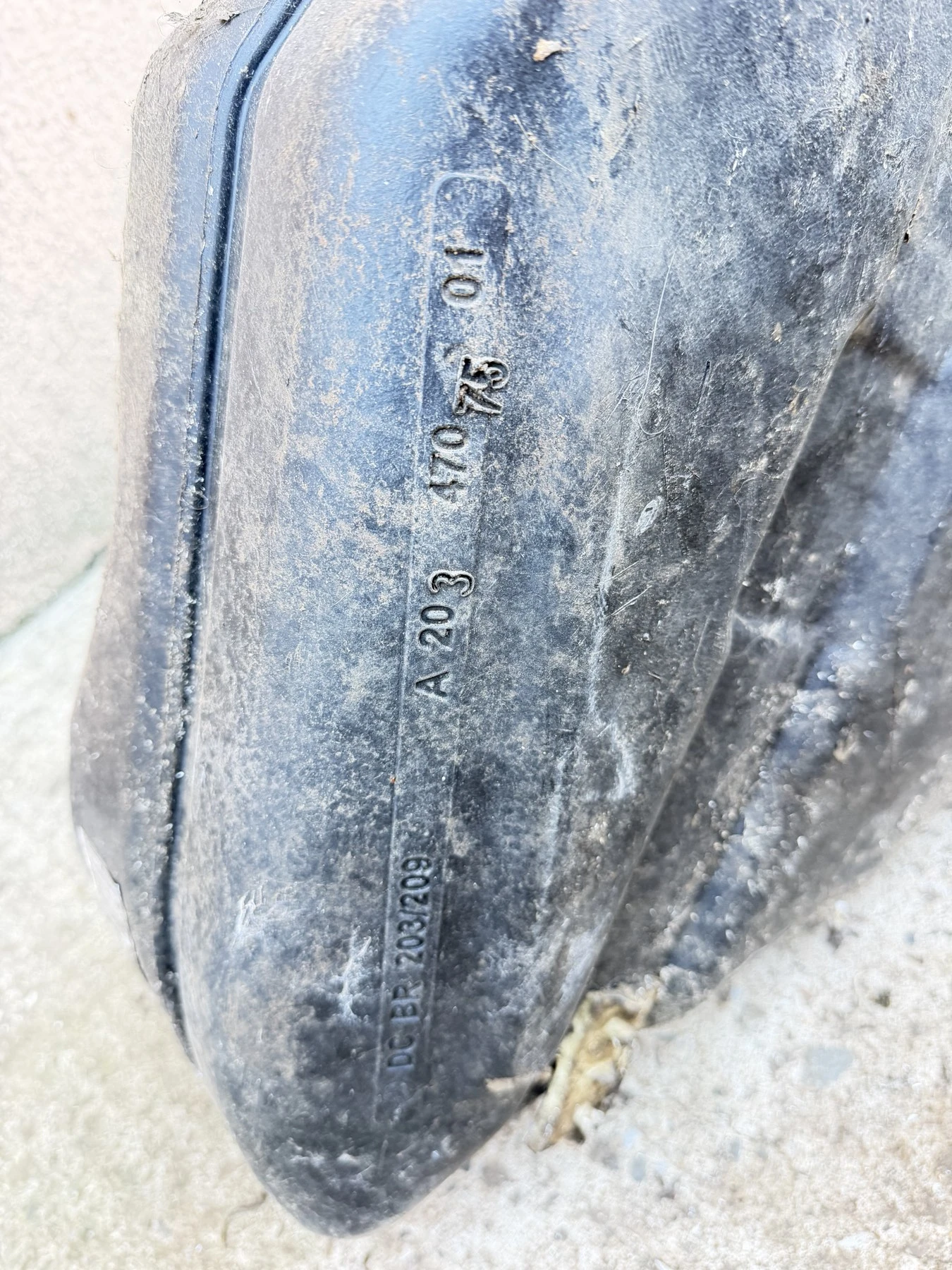 резервоар за гориво Mercedes C W203/CLK W209 220CDI 2000- A2034707501, снимка 3 - Части - 55985823