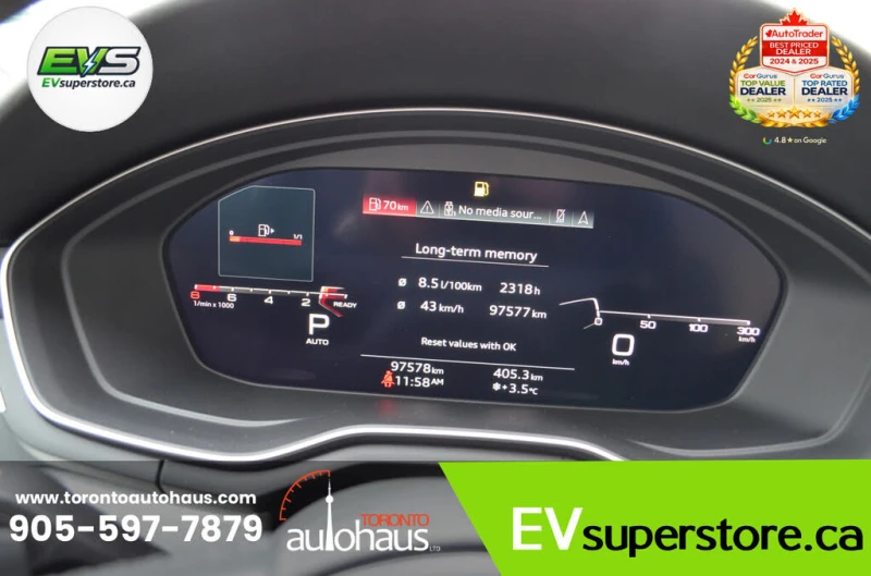 Audi A4 2.0 TFSI QUATTRO TECHNIK AWD, снимка 15 - Автомобили и джипове - 53569509