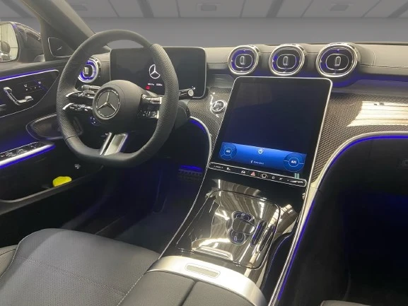 Mercedes-Benz C 300 d 4Matic = AMG Line = Night Package Гаранция, снимка 6 - Автомобили и джипове - 55100036