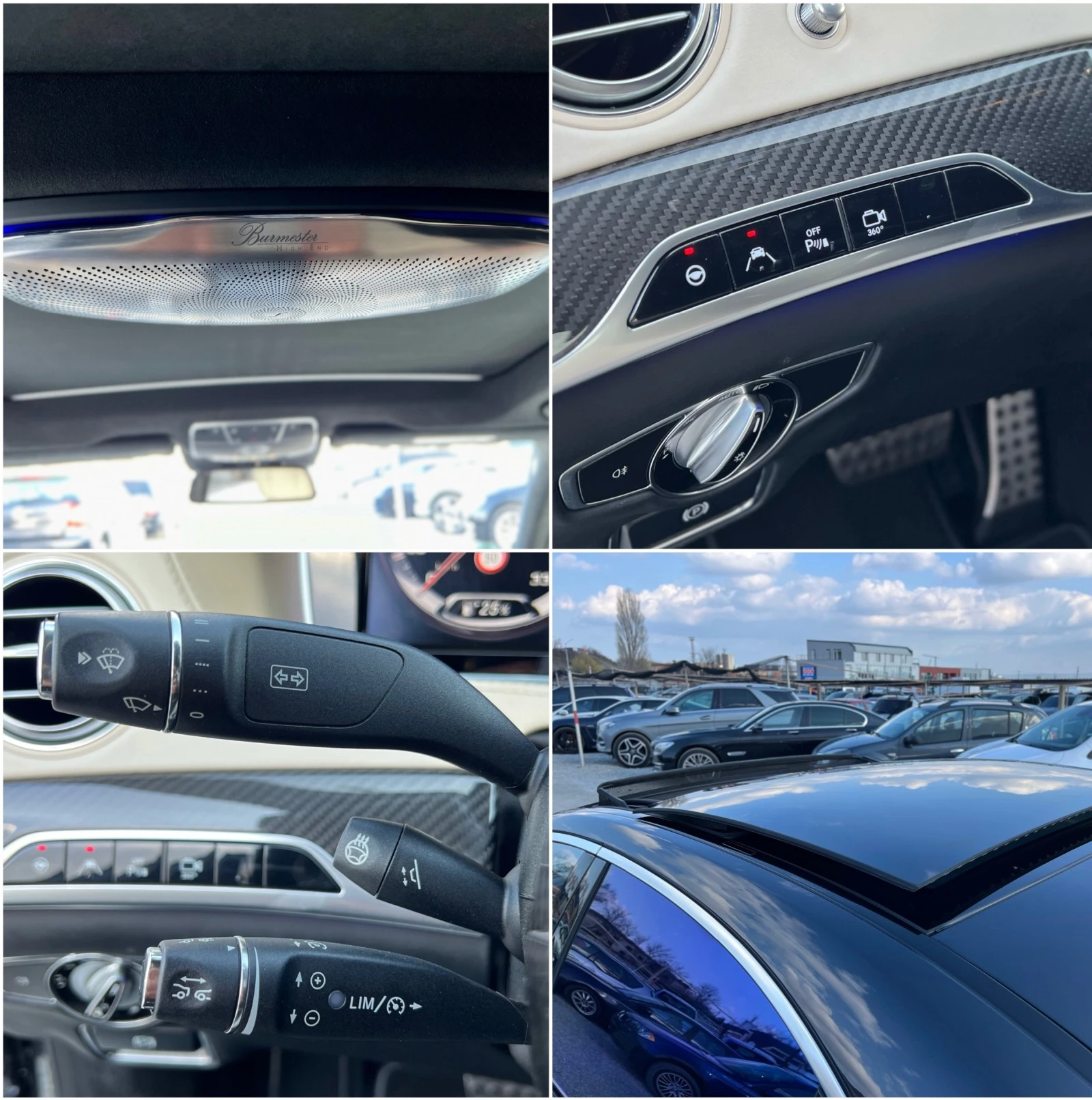 Mercedes-Benz S 63 AMG LONG DESIGNO 3xTV FULL | Mobile.bg   15