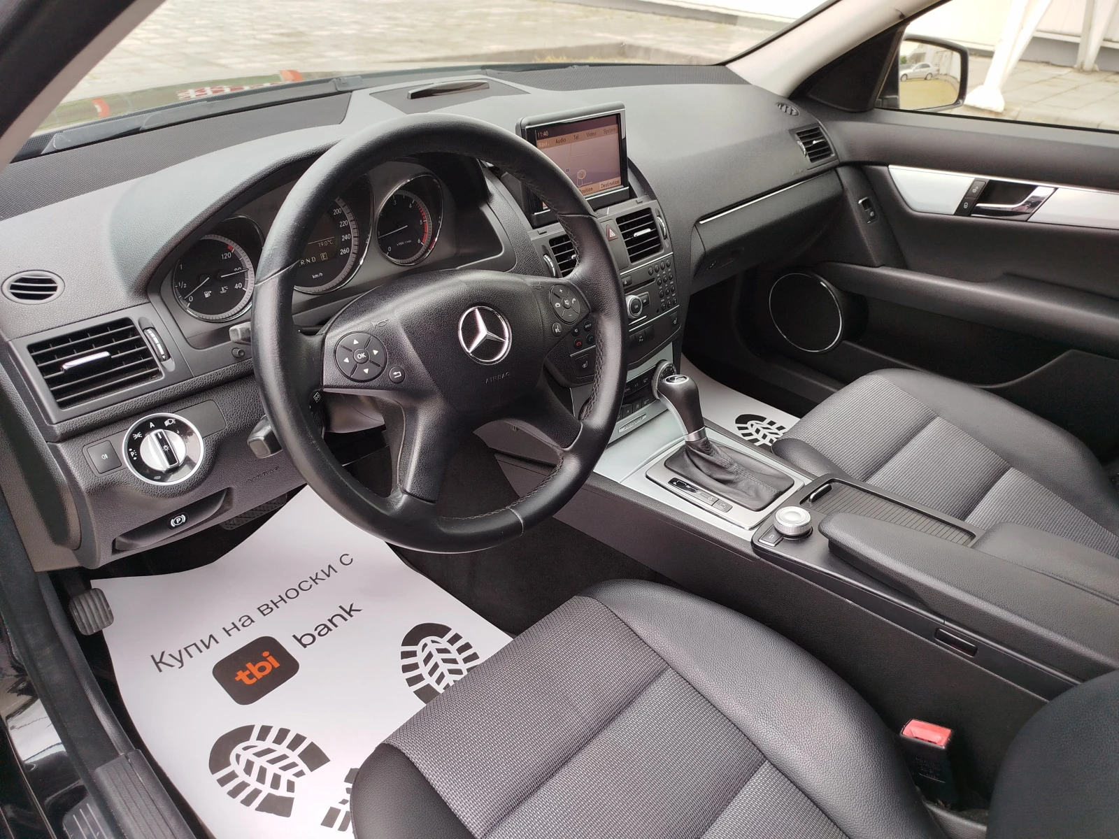 Mercedes-Benz C 220 220cdi-XENON-NAVI-AUTOMAT, снимка 9 - Автомобили и джипове - 54486314