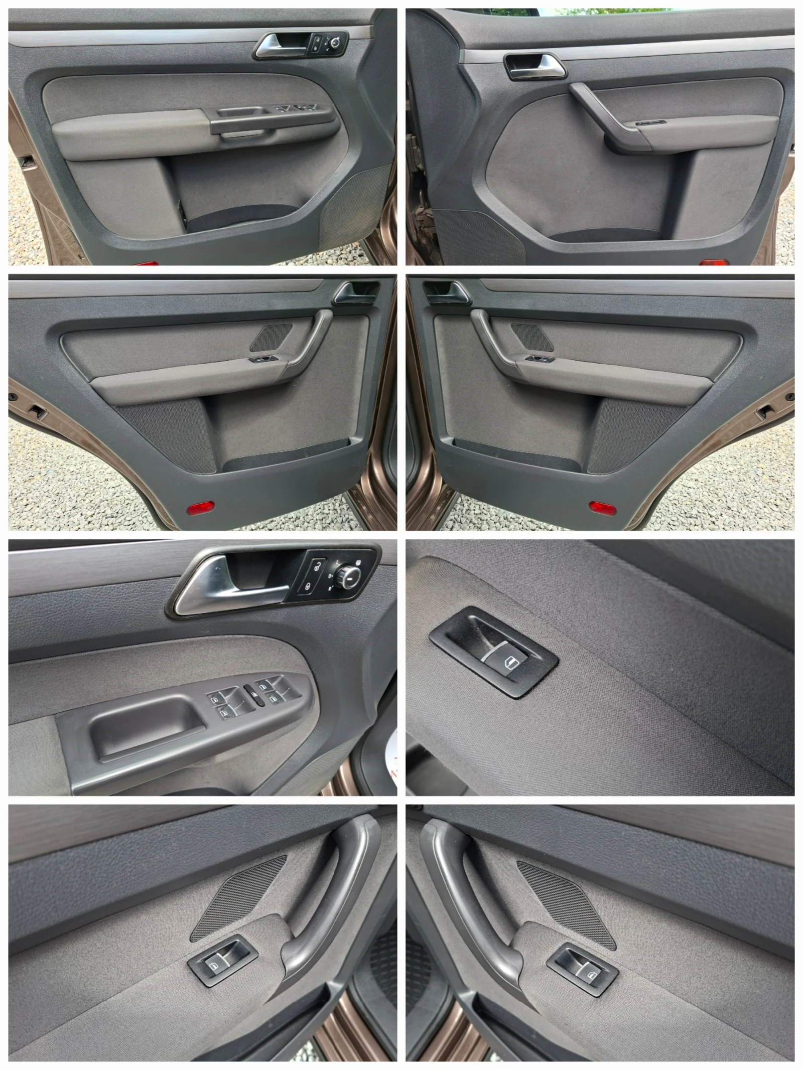 VW Touran 2.0TDI 6ск. 6+ 1 САМОПАРКИРАНЕ/ПОДГРЕВ/ПЕЧКА, снимка 8 - Автомобили и джипове - 55300106
