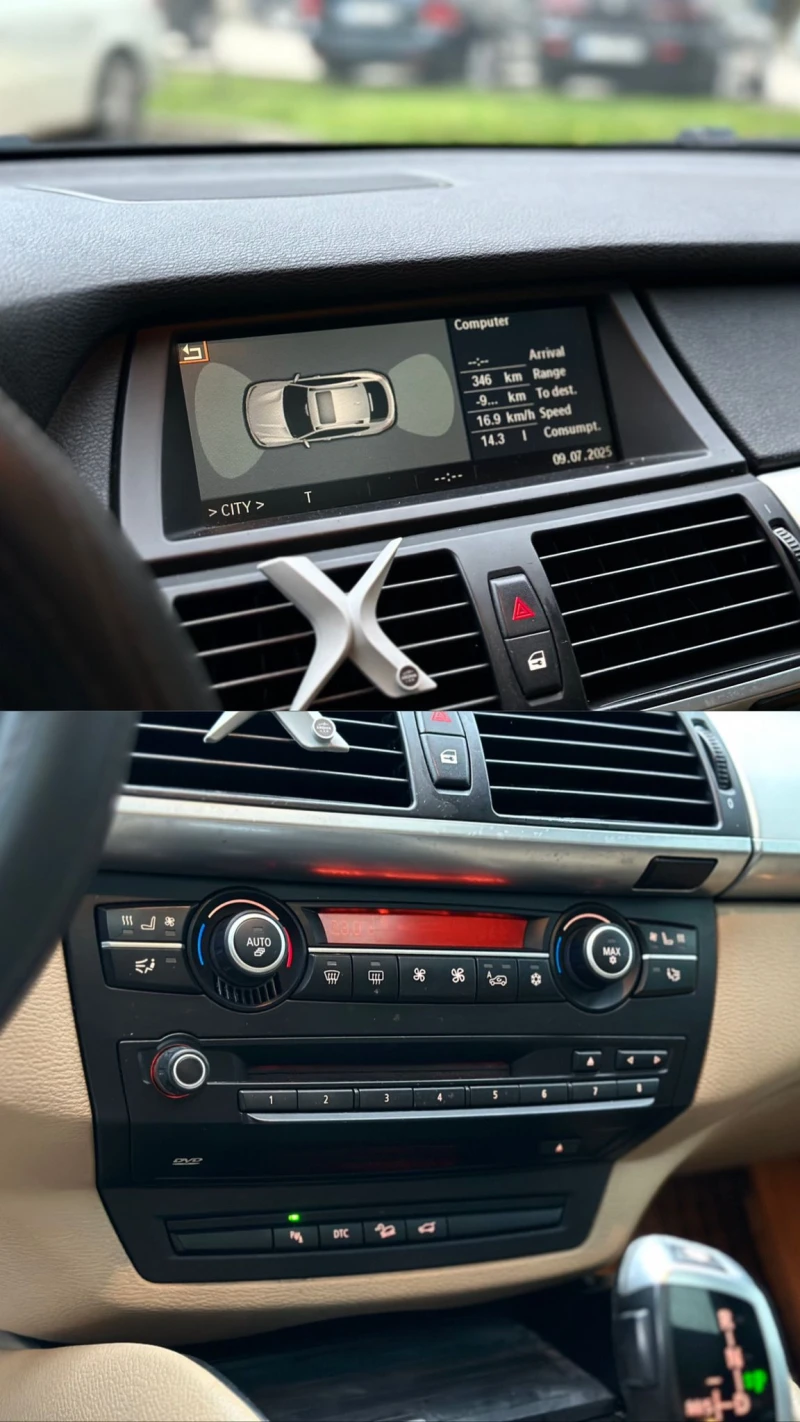 BMW X6 Беузпречен* М-pack * navi* 3.5 d* сменени вериги , снимка 11 - Автомобили и джипове - 52105105