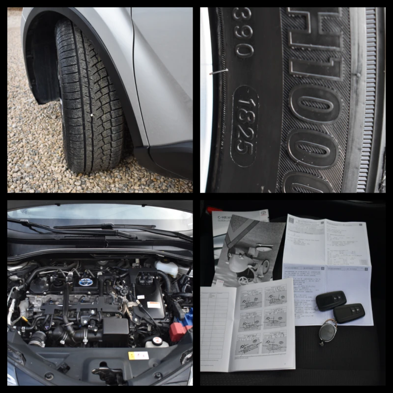 Toyota C-HR 1.8HYBRID/ACTIVE/KEYLESSGO/КАТО НОВА!!!, снимка 17 - Автомобили и джипове - 53458620